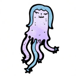 cartoon dreamy fantasy creature