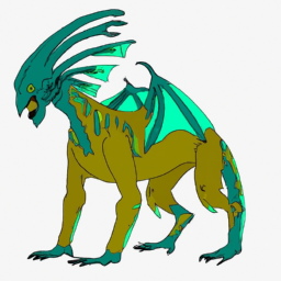 realistic detailed fantasy creature